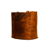 Lone Deer Leather Large Tote Bag